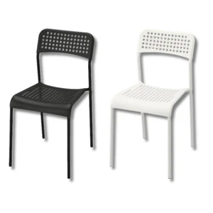 IKEA Esszimmerstühle - ADDE Küchen Wohnzimmer Stühle - stapelbare luftige Stühle - Bild 1 von 19