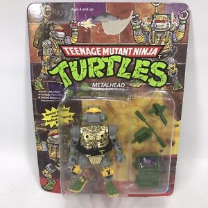 TMNT Teenage Mutant Ninja Turtles 1989 Metalhead Figure Playmates Vintage Sealed