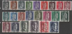 Austria - Hitler Issues 1941 & 44 Optd Ofterreich (MH Set) 1945 (CV $823) - Picture 1 of 1