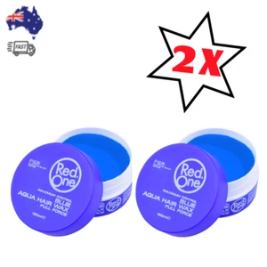 2X RedOne Aqua Hair Wax - Blue 150ML (AUS-SELLER - FAST SHIPPING!!!) - Picture 1 of 1