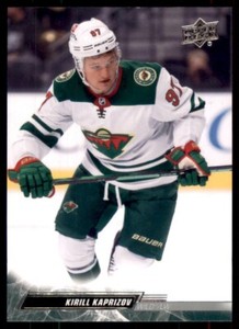 2022-23 UD Series 2 Base #341 Kirill Kaprizov - Minnesota Wild
