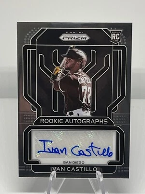 Ivan Castillo 2022 Panini Prizm - Rookie Autographs Silver Prizm #RA-IC  - Image 1 of 2