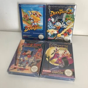 Nintendo NES Lot - DuckTales 1 & 2, Darkwing Duck, Chip 'n Dale Capcom Disney - Picture 1 of 24
