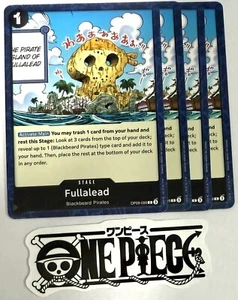 4x One Piece OP09-099 C Fullalead - English - Playset - TCG - NM/M - Picture 1 of 1
