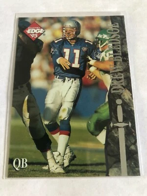 1995 Collector's Edge Excalibur Drew Bledsoe #121 New England Patriots - Image 1 of 2
