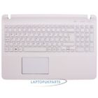 New Replacement For Sony VAIOSVF1532U1EW White Palmrest Keyboard Touchpad UK