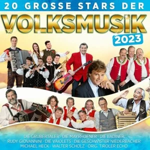 Die Ladiner Saso Avsenik Zellberg Buam 20 Große Stars Der Volksmusik 2023 CD - Imagen 1 de 1