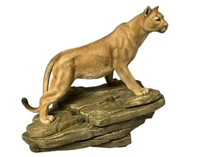 Vintage CreArt Puma Living Sculpture Signed Limited Edition 2316/2500 Pls Read - Picture 1 of 13