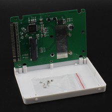 New mSATA to 2.5" PATA /IDE Enclosure Adapter Case With Screws Tested