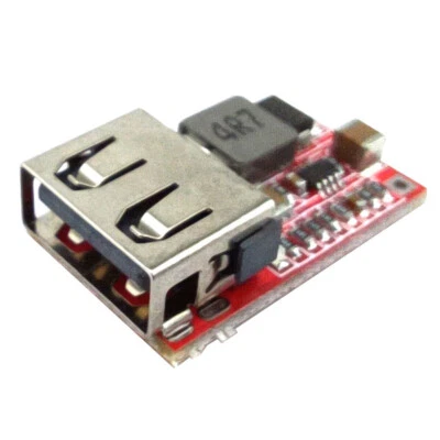 6V-24V Input to 5V 3A USB Charger Module DC Step Down Module Solder Board Buck - Image 1 of 4