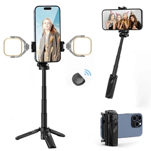 ULANZI JJ02 3 in 1 Cell Phone Selfie Stick Extendable Foldable Grip Phone Tripod - Picture 1 of 8