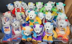 Limited Treasures 50 States Of America Coin Quarter Bears lot of 21 all hav tags - Picture 1 of 15