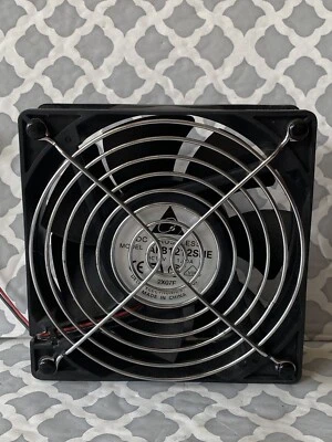 Apple PowerMac G4 Mirror Door M8570 Fan 2-Wire 2-Pin Delta AFB1212SHE - Image 1 of 3