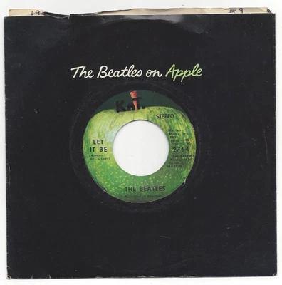 THE BEATLES, "LET IT BE"     1ST PRESSING - Image 1 of 3