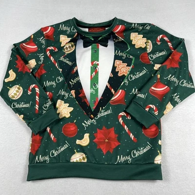 Camisa de Navidad Besser Bay Pullover Manga Larga Niños Talla XL Foto 1 de 4