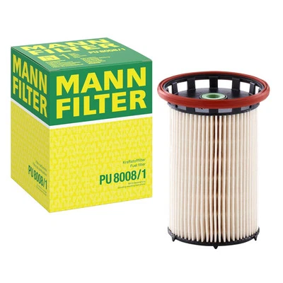 Kraftstofffilter MANN-FILTER PU 8008/1 für VW Seat Audi Passat B7 Alhambra Q3 - Bild 1 von 4