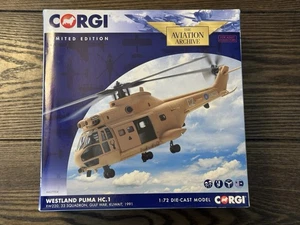 Corgi AA27004 Westland Puma HC.1, XW220, 33 SQN, Gulf War, Kuwait, 1991 - Picture 1 of 15