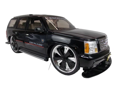 New Bright Cadillac Escalade RC Car 1/6 Scale Black Spinners UNTESTED w/ Battery - Image 1 of 4