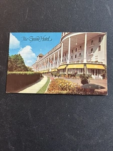 Postcard Grand Hotel Mackinac Island Michigan MI Carriage Drive Vintage - Picture 1 of 5