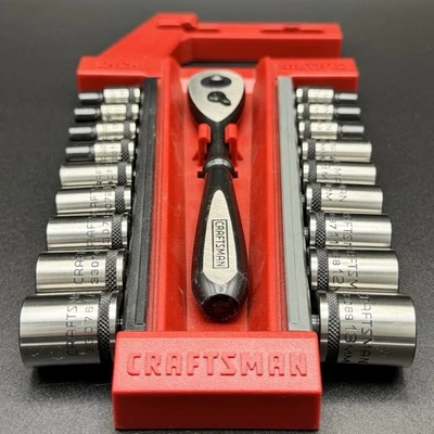 Max Axess Craftsman Rare 1/4 inch Socket Set Un-Used Rare and Collectible - Image 1 of 4