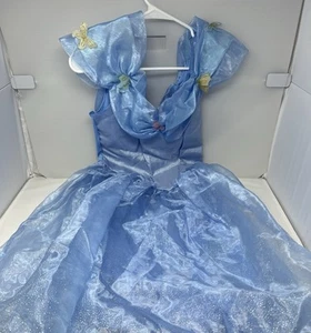 Disney Princess Cinderella Costume Dress up Gown Size 8-10 - USED - Picture 1 of 4