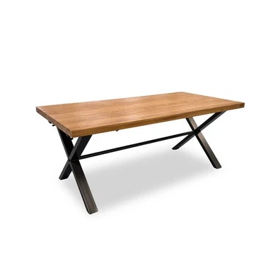 Fabb 'Brooklyn' Dining Table Solid Oak 190cm Large BRAND NEW - Image 1 of 4