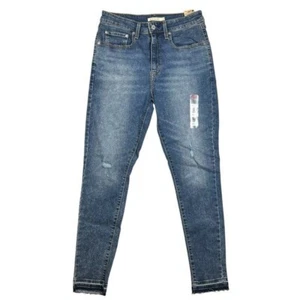 Levi's 721 High Rise Skinny Blue Jeans Size 30 X 30 Women's - Picture 1 of 13