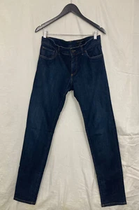 Dolce Gabbana Mens IT 50 Dark Blue Slim Fit Stretch Denim Jeans US 34 - Picture 1 of 7