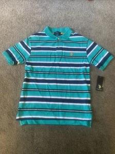 U.S. Polo Assn. Boys' Short Sleeve Performance Polo Shirt, Multicolor, Size 18 - Picture 1 of 6