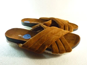 Charles David Women Shoes sandals Brown Slide Wedge Size 7.5 SKU 11277 - Picture 1 of 7