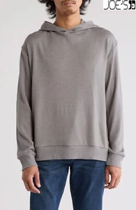 JOE'S COLLECTION NWT 198 LUXE KNIT RAYON BLEND STEEL SWEATSHIRT HOODIE. SIZE XL - Picture 1 of 10