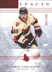 2014-15 Artifacts Ruby #78 Erik Karlsson