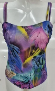 BADEANZUG 40 WIE NEU TRANSPARENT NO BÜGEL NO PUSH UP PADDING BIKINI - Bild 1 von 5