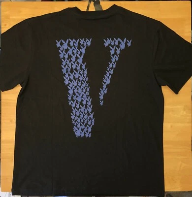 Camiseta Vlone X Playboi Carti Azul Talla S-XL - Se envía el mismo día Foto 1 de 4
