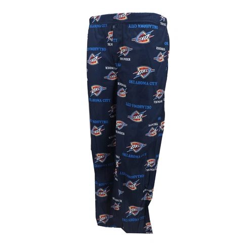 Oklahoma City Thunder Youth Size Official NBA Print All Over Pajama Pants New Cover