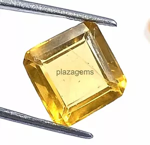 Lotto misto pietre preziose certificato EGL citrino giallo brasiliano 100 ct create in laboratorio - Foto 1 di 8