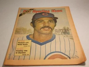 VTG 1972 Sporting News Newspaper Magazine BILLY WILLIAMS Cover IIllust, Ads - Picture 1 of 4