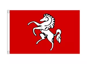 Kent Invicta Flag - Highest Quality Flag Material Various Flag Sizes - Picture 1 of 7