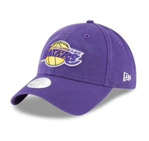 New Era Los Angeles Lakers WOMEN'S 9Twenty Dad Hat Cap Adjustable Strapback 920 - Picture 1 of 10