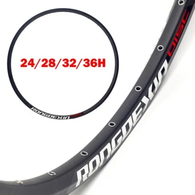 24 Inch Mountain Bike Wheel Rim 24/28 / 32/36 Hole Double-Disc Wheel Rim FV/AV - Image 1 of 4