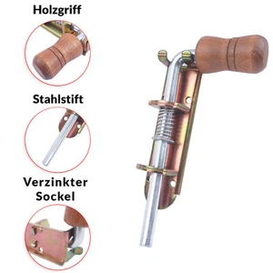 Torriegel Federriegel Türriegel Bolzenriegel Schlossriegel Riegel 10 15 20 cm - Bild 1 von 48