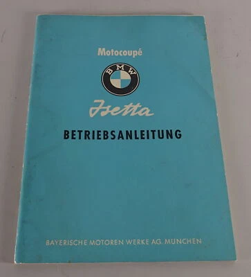 Manual de instrucciones / Manual BMW Isetta Stand 10/1960 Foto 1 de 3