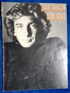 Barry Manilow One Voice Sheet Music**STAINS, TORN COVER - Picture 1 of 7