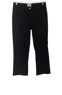 Pantalones blancos de la Casa Blanca Black Market negros bolsillos con lentejuelas para mujer talla 2  Foto 1 de 4