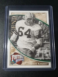 Jerry Kramer - Upper Deck Football Heroes 2009 - Packers - Legendary Heroes #214 - Bild 1 von 2