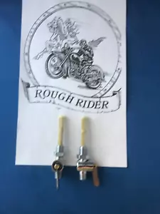 British Triumph Norton BSA 1/4" Petcock Viton Juego Tipo Palanca 83-2801 - Imagen 1 de 1
