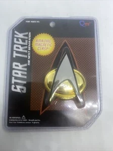 Star Trek The Next Generation 2" Metal Magnetic QMX Communicator Badge - Picture 1 of 4