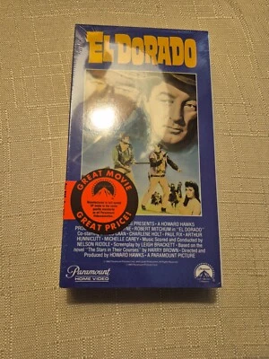 VHS El Dorado John Wayne James Caan New Sealed - Imagem 1 de 3