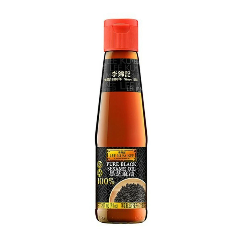 Lee Kum Kee Pure  Black Sesame Cooking Oil - 2x207 ml - Image 1 of 1