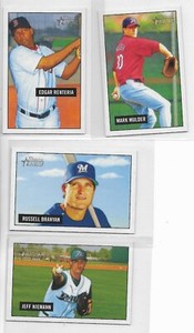 2005 Bowman Heritage MINI Pick-A-Insert Edgar Renteria Mulder Branyan Nieman FYC